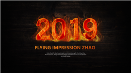 火焰创意商务通用PPT模板