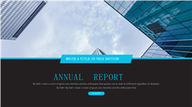 简约欧美风工作总结汇报PPT模板