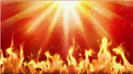 流金岁月红色年终晚会PPT模板