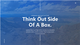 欧美风极简企业简介PPT模板