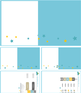 可爱卡通教育教学通用PPT模板