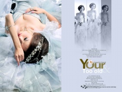 美女婚纱摄影PSD素材