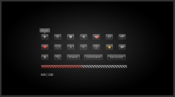 玻璃视频播放按钮