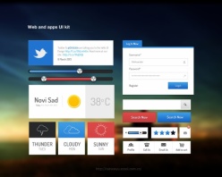 网页UI设计源文件下载