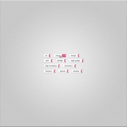 滑动标签PSD素材下载