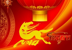 欢乐春节新年源文件素材