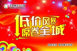 低价风暴免费海报设计