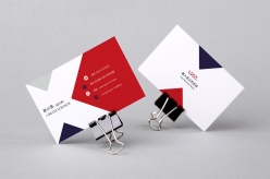 商务时尚个人名片