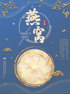 燕窝招贴海报设计