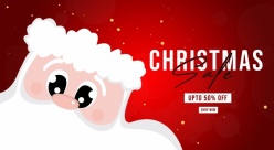 圣诞节促销网页模板设计
