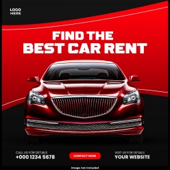 汽车产品营销主图PSD素材