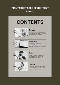 市场营销内容宣传单排版设计