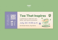下午茶茶饮优惠券PSD模板设计