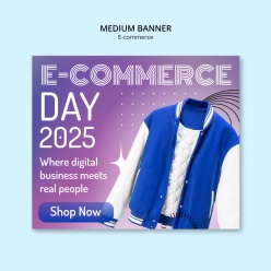 冬季服饰电子商务中横幅banner设计