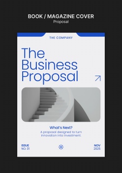 极简楼梯设计杂志内页排版素材