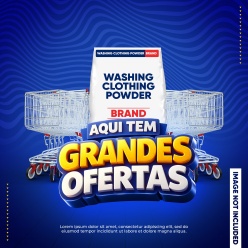 超市购物活动宣传海报PSD模板