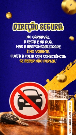 饮酒禁止驾驶宣传海报PSD素材