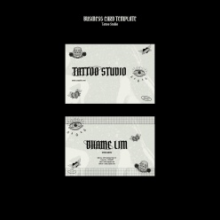 极简灰色风格商务名片PSD模板