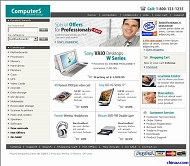 欧美企业电脑模板