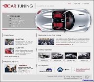 汽车品牌网站模板