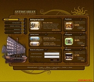 欧洲简实FLASH模板