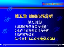 市场分析PPT模板下载