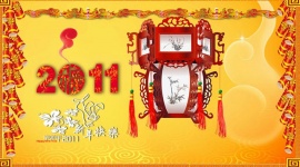 2011新年快乐ppt模板
