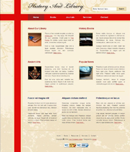 欧美企业网站CSS模板下载