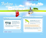 灵境生活CSS网页模板