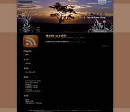 Wordpress Tree Sunset模板