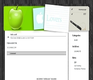 Wordpress apple模板