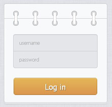css3日历风格登陆框