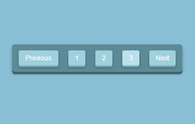 CSS3实现3D分页导航按钮