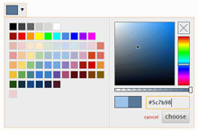 jQuery颜色选择器插件