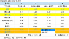 jQuery表格编辑添加删除行插件