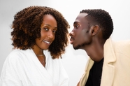 非洲黑人情侣图片摄影