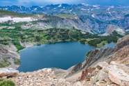 国家公园山水湖泊图片