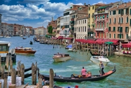 水上威尼斯大运河图片