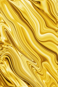 黄色金子液体抽象底纹图片