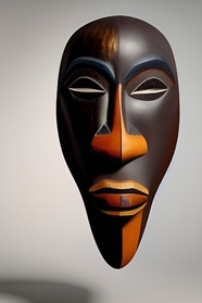 非洲部落面具图片