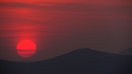 夕阳红背景图片