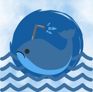 禁止海洋污染卡通环保插画图片