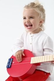 欧美可爱萌娃弹吉他图片