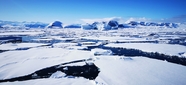 南极洲冰川冰河图片