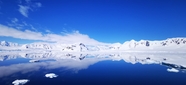 南极洲冰川风景图片