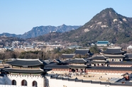 韩国汉城景福宫古建筑图片