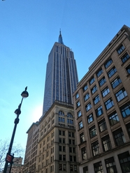 纽约曼哈顿现代高楼建筑摄影图片