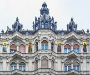 匈牙利布达佩斯特色欧式建筑图片