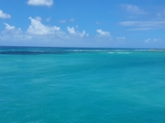 蓝色静谧加勒比海风景图片