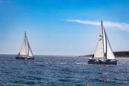 克罗地亚海上帆船赛图片